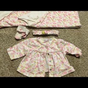 Gymboree floral matching set